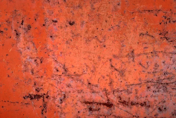 Bakgrund från röda målade järn — Stockfoto