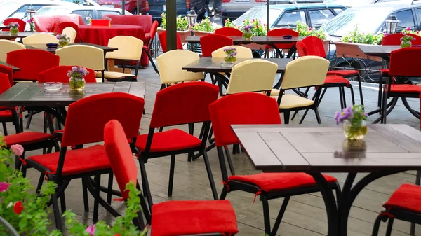 Café al aire libre de verano — Foto de Stock