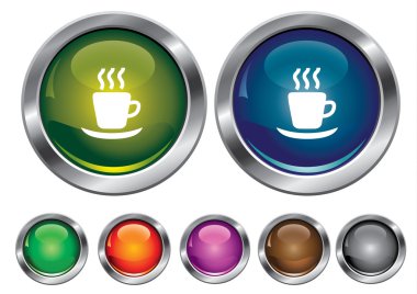 vektör toplama simgeler sıcak işareti ile