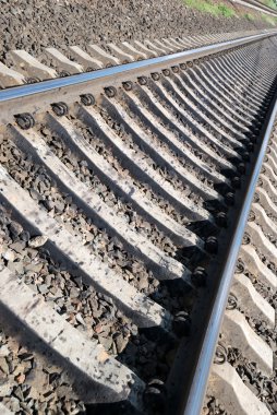 Yaz demiryolu üzerinde göster