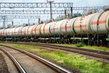 Petrol Tankları demiryolu taşımacılığında