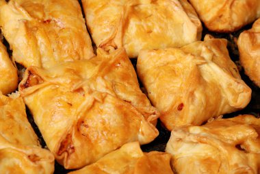 arka plan sadece pişmiş ev rulo