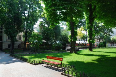yaz günü Şehir Parkı