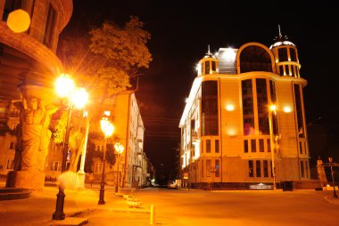 Fener ile gece çekimi