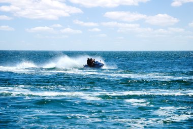 yüksek hızlı jet ski, deniz