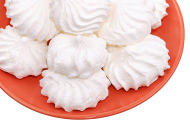 plaat met een witte zephyr