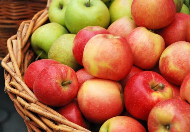 sepet içinde Aplle kırpma