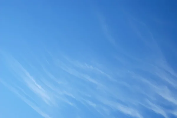 Soft white clouds against blue sky — Stock Photo, Image