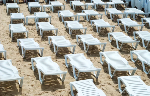 Area of a beach for comfortable rest — Stock Photo, Image