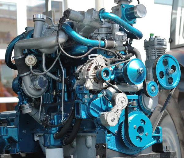 The new engine on a showcase — Stock Photo, Image