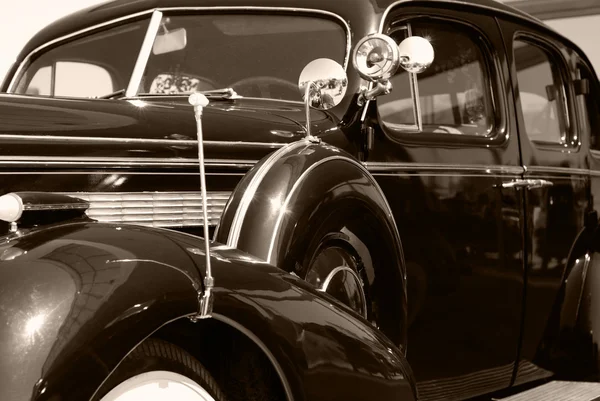 The old vintage american car — Stock Photo, Image