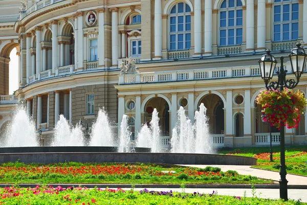 Offentliga opera theater i odessa Ukraina — Stockfoto