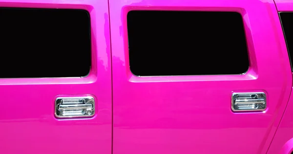 Kapıları ve pencereleri limuzinin — Stok fotoğraf