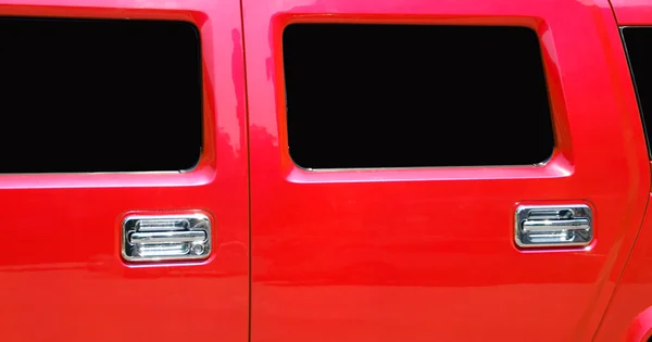 Doors and windows of the limousine — Stock Photo, Image