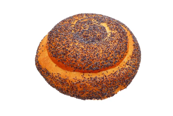 Die frischen Brötchen auf weiß — Stockfoto