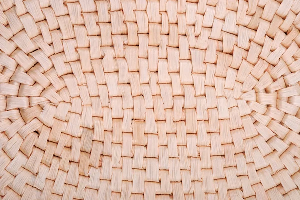 Fundo da toalha de mesa de bambu — Fotografia de Stock