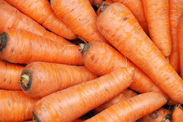 Fondo de zanahorias frescas — Foto de Stock