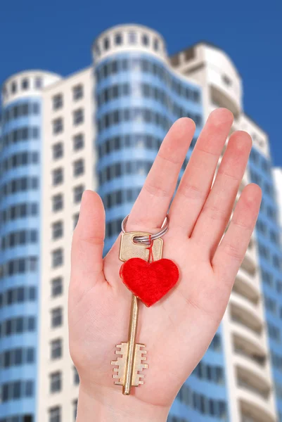 The facade of a modern building — Stock Photo, Image