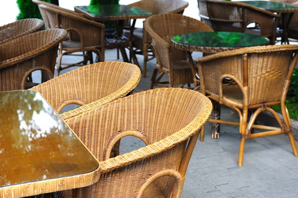 Café al aire libre de verano — Foto de Stock