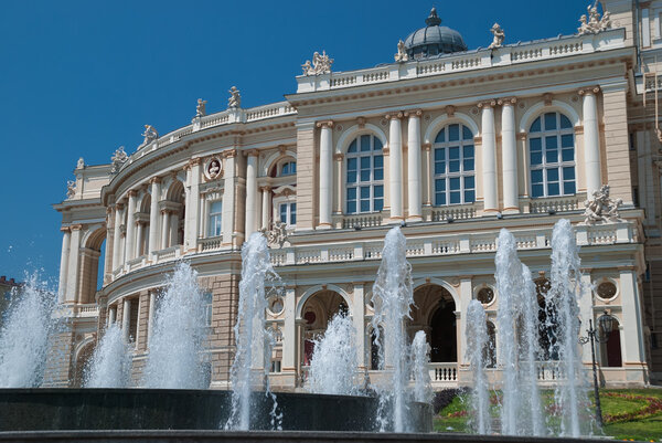 Opera theater in Odessa Ukraine