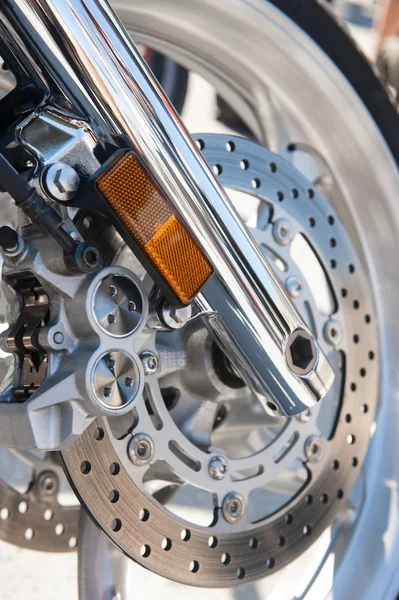Motorcycle brake — Stock Photo, Image