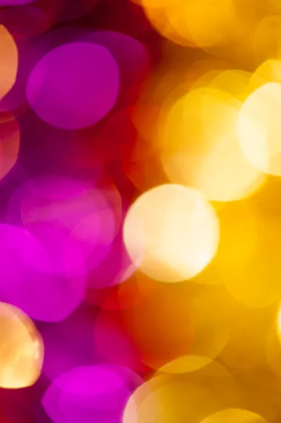 Yellow and red bokeh background — Stock Photo, Image