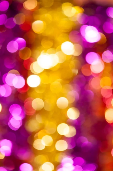 Gele en rode bokeh achtergrond — Stockfoto