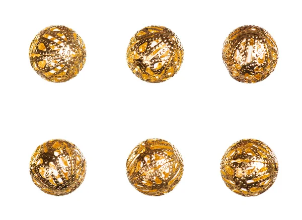 Oriental decorative golden balls — Stock Photo, Image