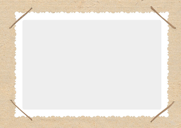 photo album with frame