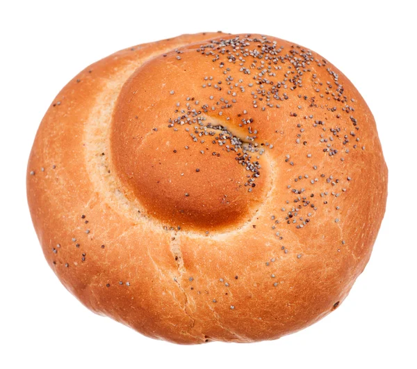 The fresh bun on white — Stock Photo, Image