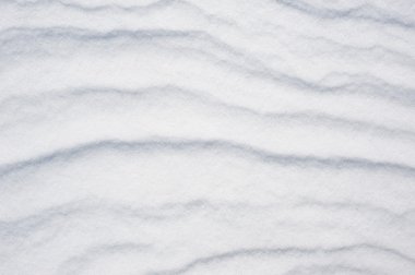 arka plan olarak parlak kar