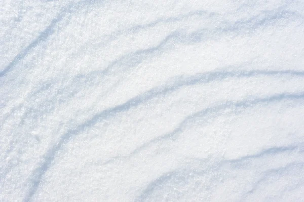 Bright striped snow as background — Stock Photo, Image