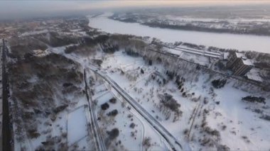 Sibirya 'da snowboard yapmak (Rusya)
