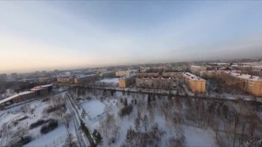 Sibirya 'da snowboard yapmak (Rusya)