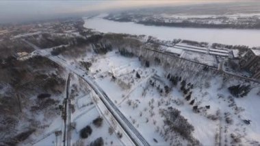 Sibirya 'da snowboard yapmak (Rusya)