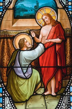 eski vitray penceresi