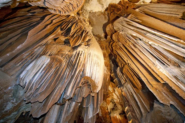 Inside madeleine caves — Stock Photo, Image