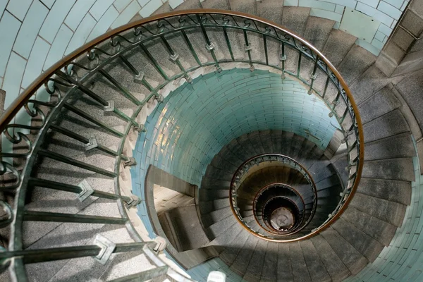 Snail lighthouse staircase — Stock Photo, Image