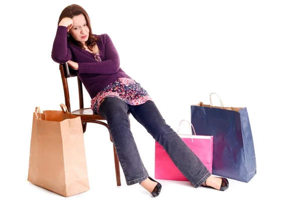 Fed up of consumerism — Stock Photo, Image