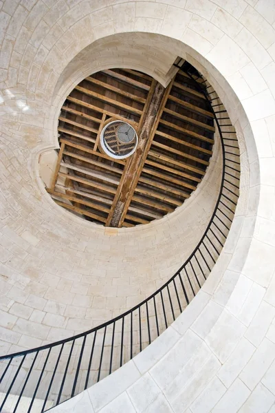 Stone lighthouse stairway — Stock Photo, Image