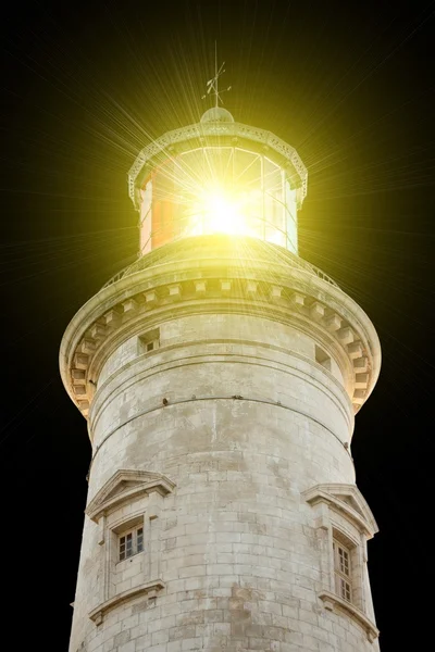 Подсветка маяка — стоковое фото