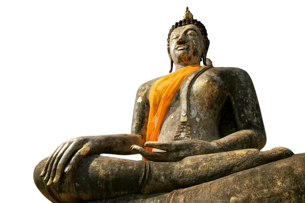 Buddha-Statue isoliert — Stockfoto