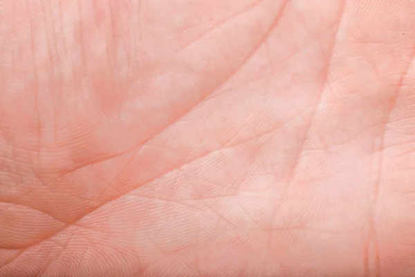 Lifeline macro on male hand — Stock Photo, Image