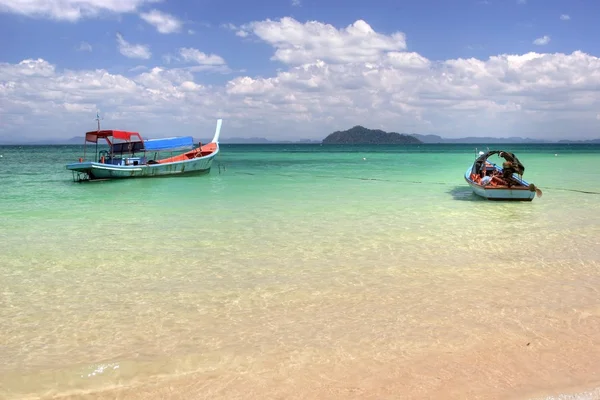 Bateaux au paradis — Photo