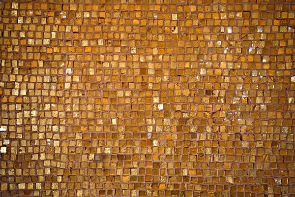 Piso de azulejos dourados — Fotografia de Stock