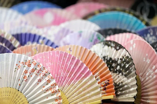 Japanische Fans — Stockfoto