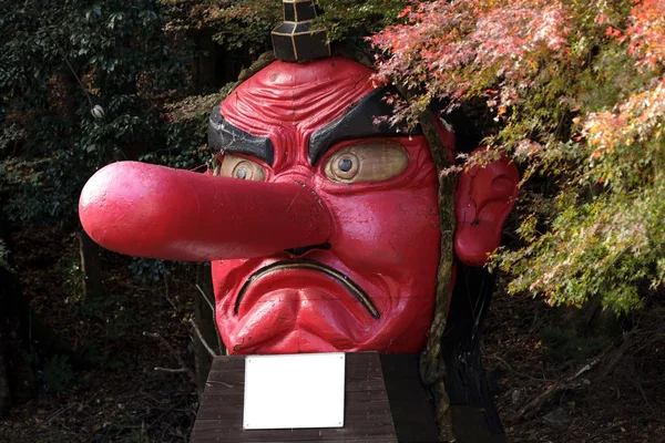 Tengu standbeeld — Stockfoto