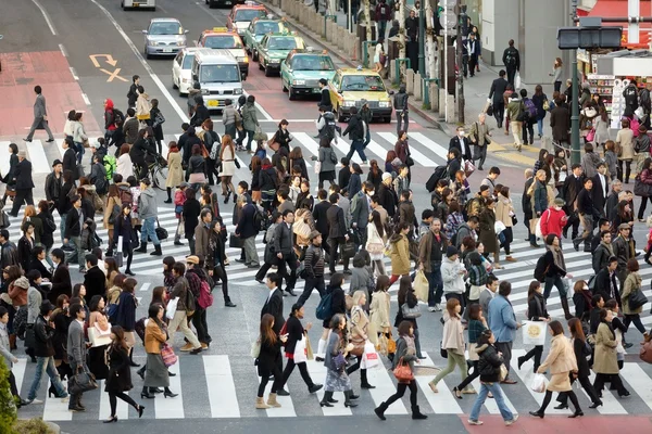 Tokyo hachiko crossroad — Stock Photo, Image