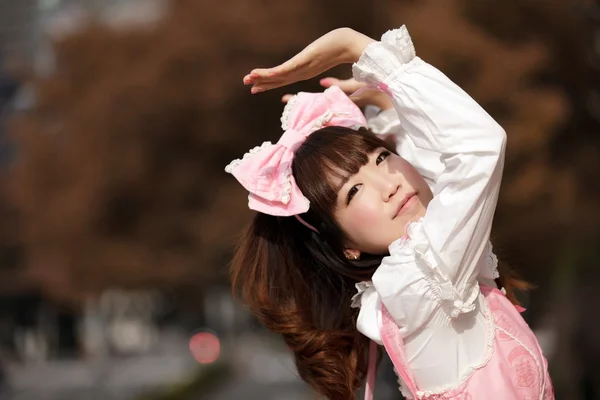 Lolita cosplay — Stockfoto