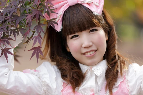 Japonés cosplay chica — Foto de Stock